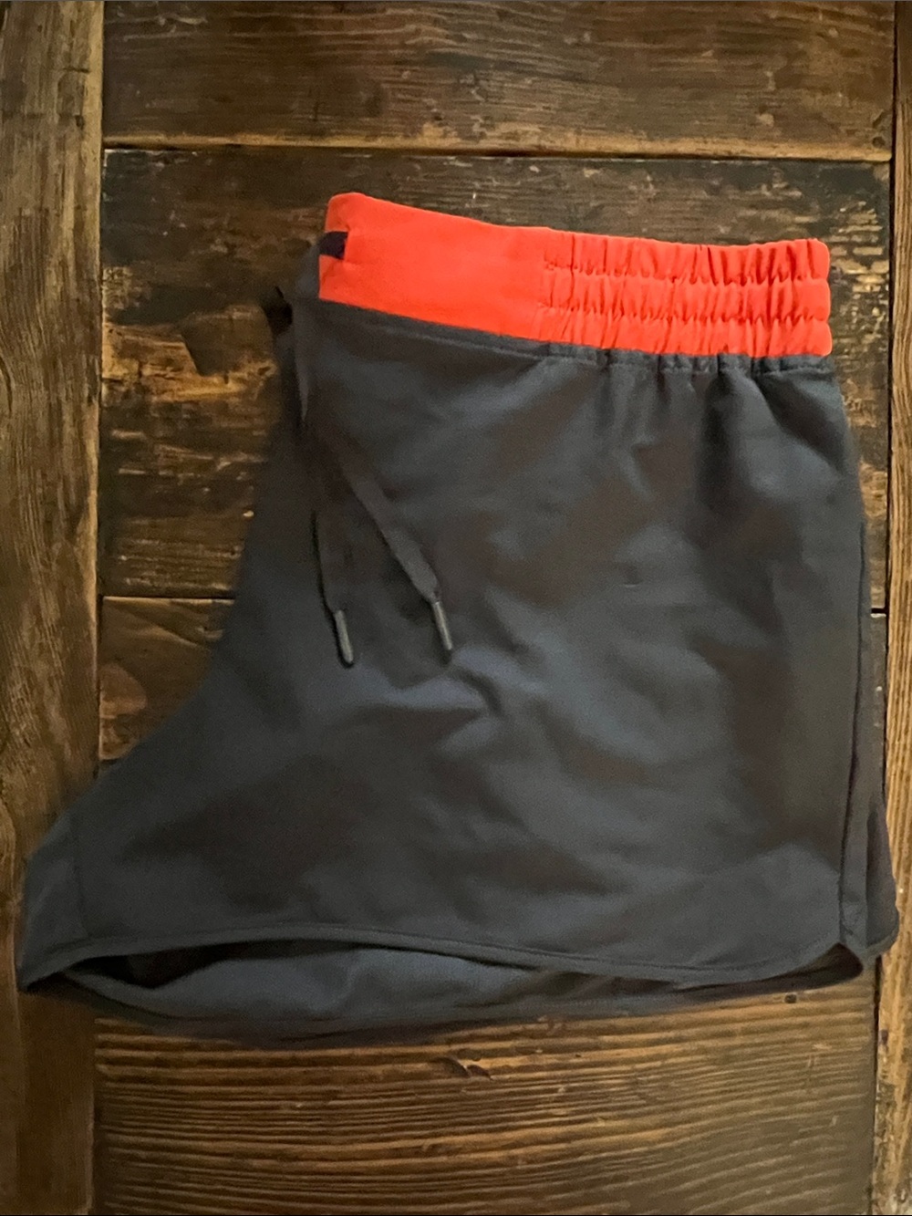 Zyia Grey & Orange Shorts